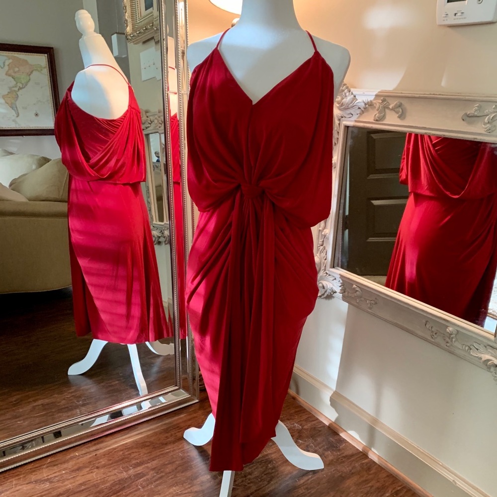 Red MISA dress